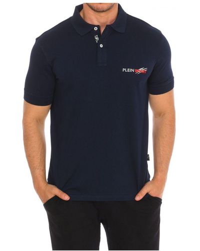 Philipp Plein Pips511 Short-Sleeved Polo Shirt - Blue