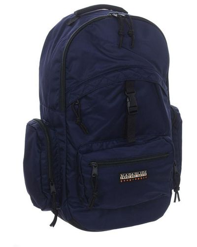 Napapijri H-Stoat Backpack With Zipper And Click Closure Np0A4Gfz - Blue