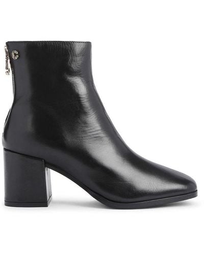 Carvela Kurt Geiger Leather Soothe Ankle Boots - Black