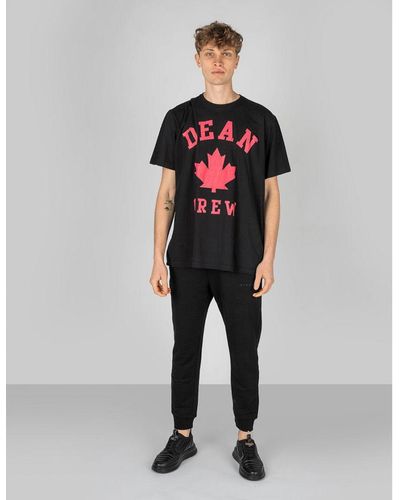 DSquared² T-shirt Mannen Zwart - Grijs