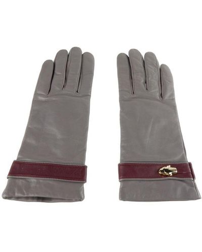 Class Roberto Cavalli Lambskin Leather Glove - Grey
