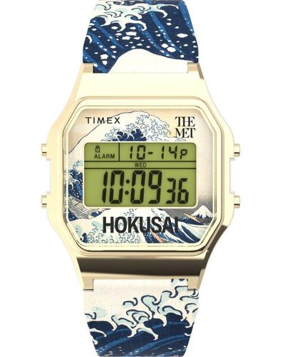 Timex The Met X Hokusai Watch Tw2W25200 - Metallic