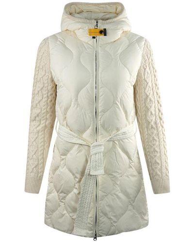 Parajumpers Lady Purity Cream Down Jacket - Wit