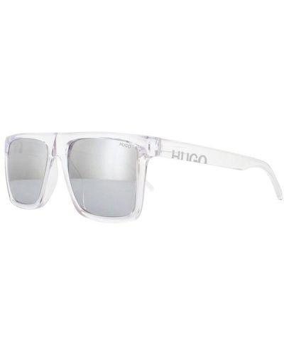 BOSS Hugo Boss By Sunglasses Hg 1069/S 900 T4 Crystal Mirror - White
