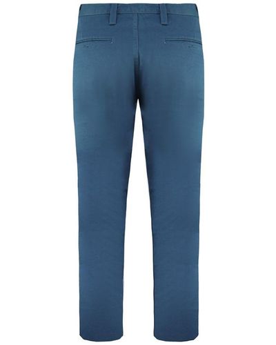 Dockers Slim Tapered Fit Blue Chino Trousers Cotton
