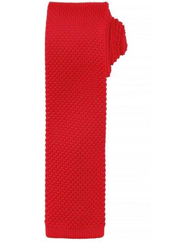 PREMIER Slim Textured Knit Effect Tie (Pack Of 2) ()