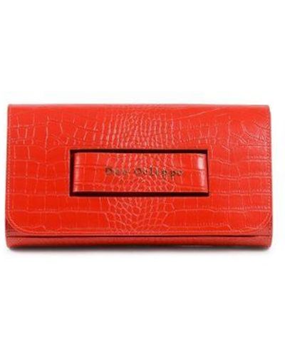 Dee Ocleppo Everything Clutch Red Leather