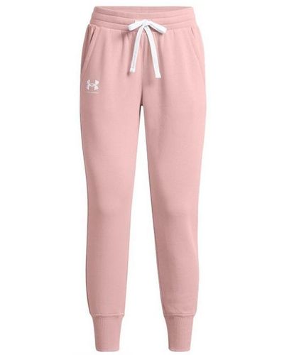 Under Armour Rival Light Track Trousers - Pink