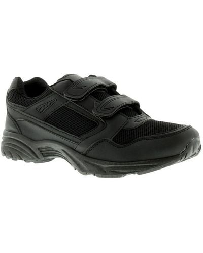 FOCUS BY SHANI Trainers Speedy Touch Fastening - Black