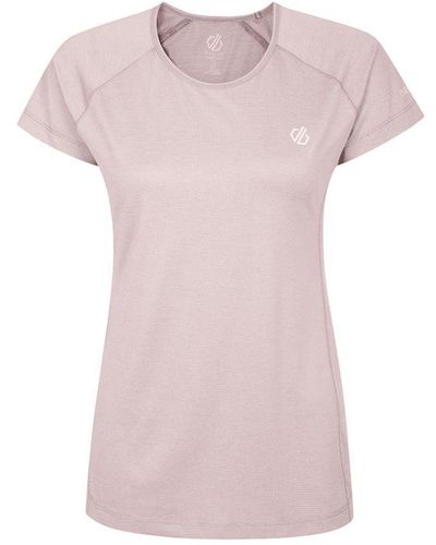 Dare 2b Corral Marl Lightweight T-shirt - Pink