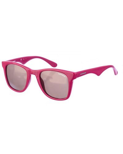 Carrera 6000I Oval-Shaped Acetate Sunglasses - Pink