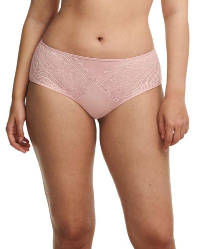 Chantelle Easy Feel Floral Touch Covering Shorty - Pink