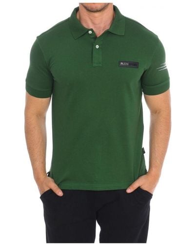 Philipp Plein Pips507 Short-Sleeved Polo Shirt - Green
