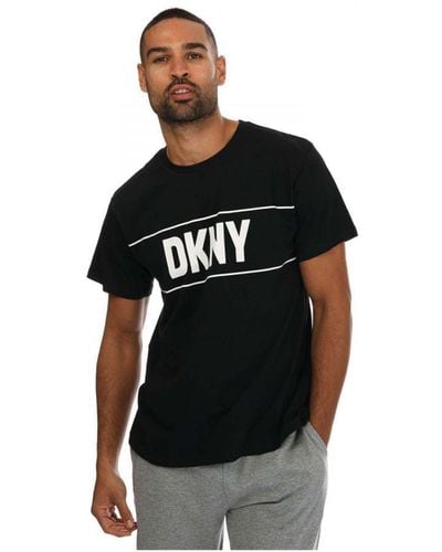 DKNY Chargers Lounge T-shirt Voor , Zwart