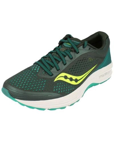 Saucony Clarion Green Trainers