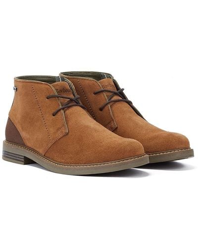 Barbour Readhead Suede Boots - Brown
