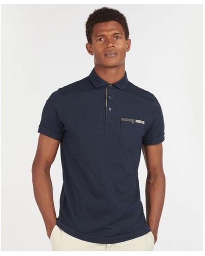 Barbour Corpatch Polo Shirt - Blue