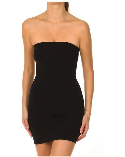 Intimidea Soto Strapless Slimming Dress 810130 - Black