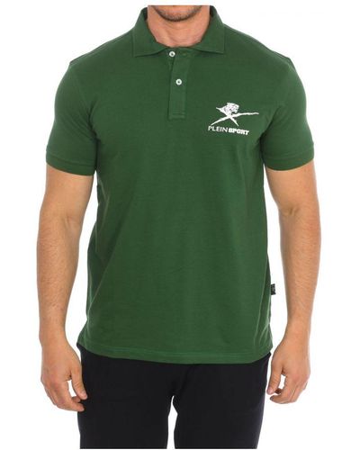 Philipp Plein Pips506 Short-Sleeved Polo Shirt - Green