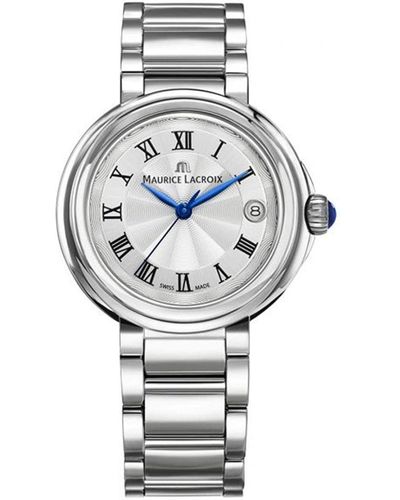 Maurice Lacroix Fiaba Silver Watch Fa1004-ss002-110-1 Stainless Steel - Grey
