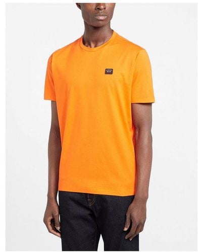 Paul & Shark Organic Cotton T-Shirt - Orange