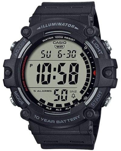 G-Shock Collection Black Watch Ae-1500wh-1avef - Blue