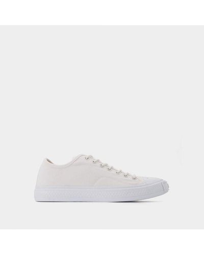 Acne Studios Ballow Tag M Wit Canvas Sneakers