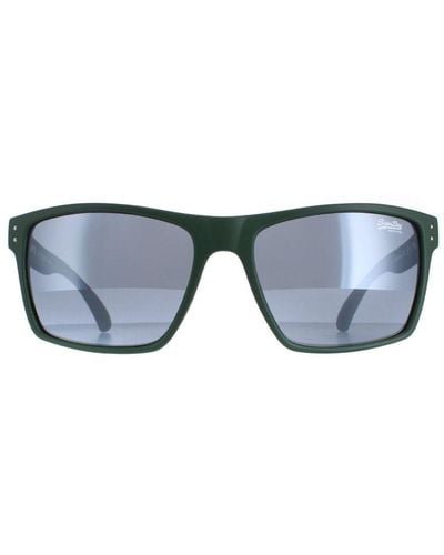 Superdry Sunglasses Kobe Sds 107 Matte Rubberised - Blue