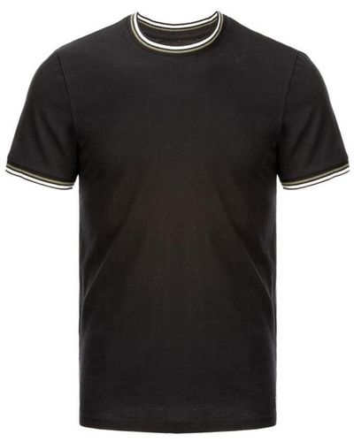 Firetrap Lazer T-Shirt Top - Black