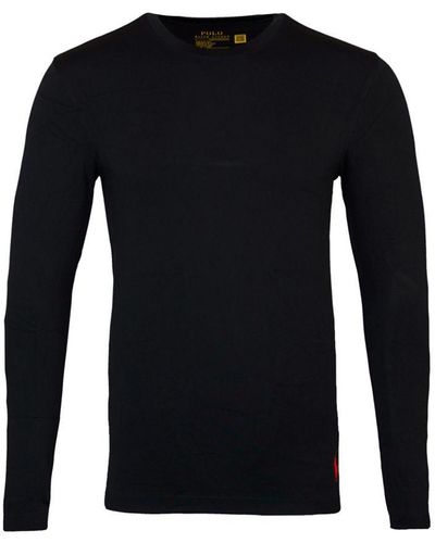 Ralph Lauren Overhemd Met Lange Mouwen - Zwart