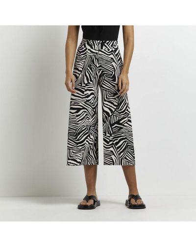 River Island Culottes Black