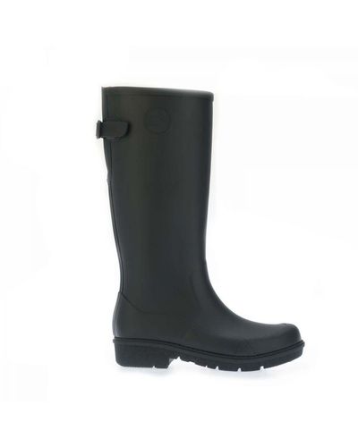 Fitflop Womenss Fit Flop Wonderwelly Tall Wellington Boots - Black