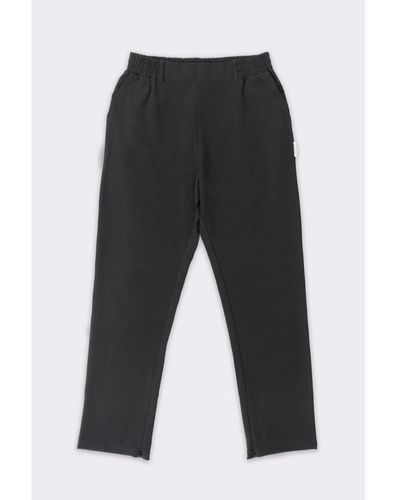 Jameson Carter 'Alpha' Relaxed Fit Trousers With Ankle Zip Viscose - Grey