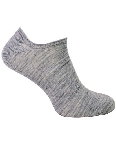 Steve Madden Merino Wool Low Cut Socks - Grey