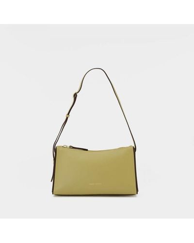 MANU Atelier Mini Prism Hobo Bag - - Tapioca - Leather - Yellow