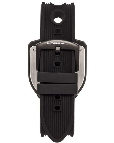Morphic M95 Series Chronograph Strap Watch W/Date - Black