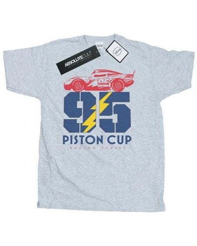 Disney Cars Piston Cup 95 T-Shirt (Sports) - Blue