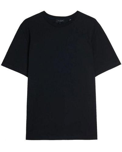 Ted Baker Regular Fit Tywinn T-Shirt Cotton - Black