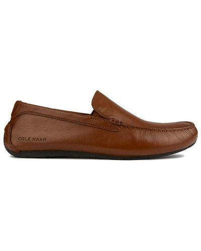 Cole Haan Grand City Driver Shoes - Brown