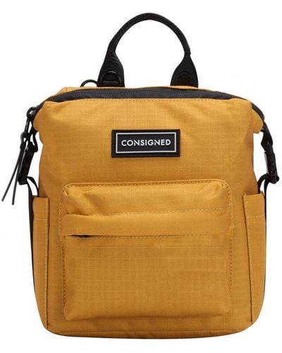 Consigned Lamont Xs Front Pocket Backpack - Metallic