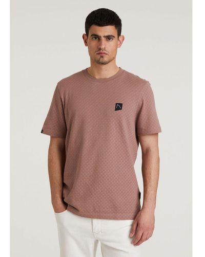 Chasin' Chasin Eenvoudig T-shirt Acon - Roze