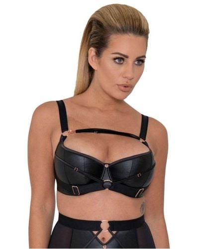 Curvy Kate St008105 Scantilly By Harnessed Half Cup Bra - Black