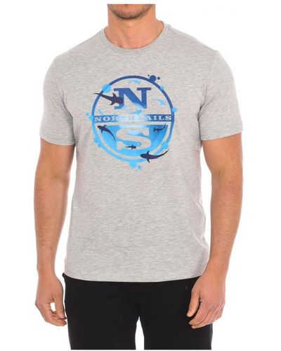 North Sails T-shirt Korte Mouw 9024120 Man - Wit