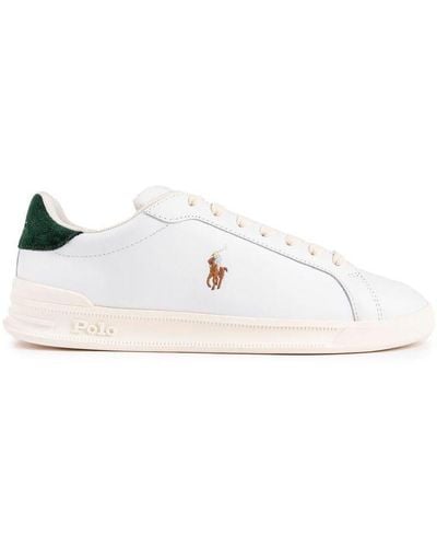 Ralph Lauren Polo Heritage Sneakers - Wit