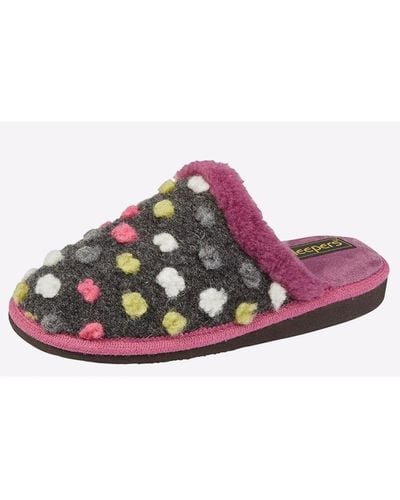 Sleeper Donna Mule Slippers - Pink