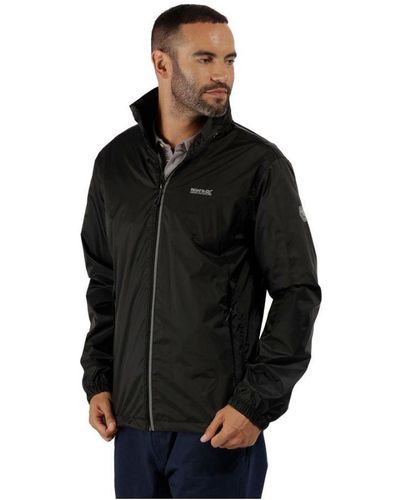 Regatta Lyle Iv Waterproof Breathable Packable Jacket Coat - Black
