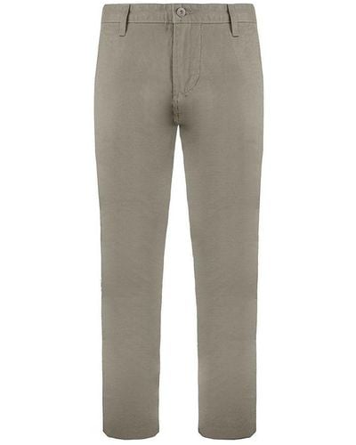 Dockers Slim Tapered Leg Beige Chino Trousers - Grey