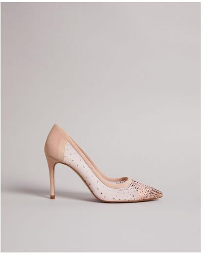 Ted Baker Ryalay 105Mm Diamante Court Shoe - Pink