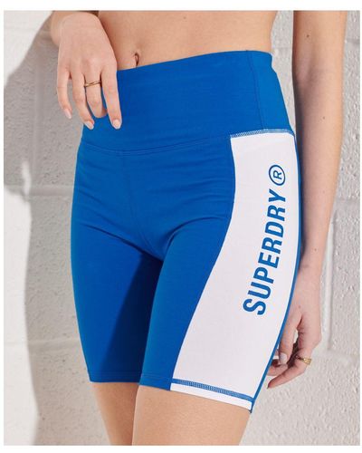 Superdry Active Lifestyle Cycle Short - Blue