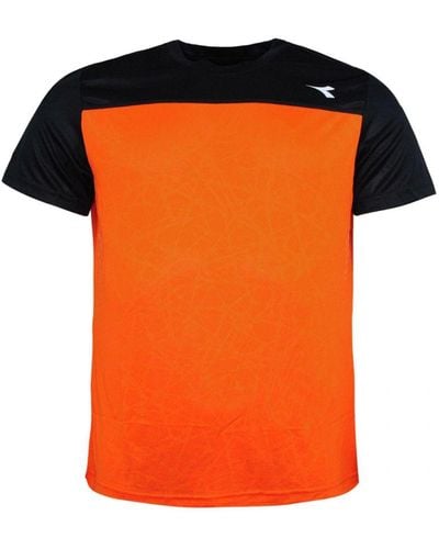 Diadora Logo T-Shirt - Orange